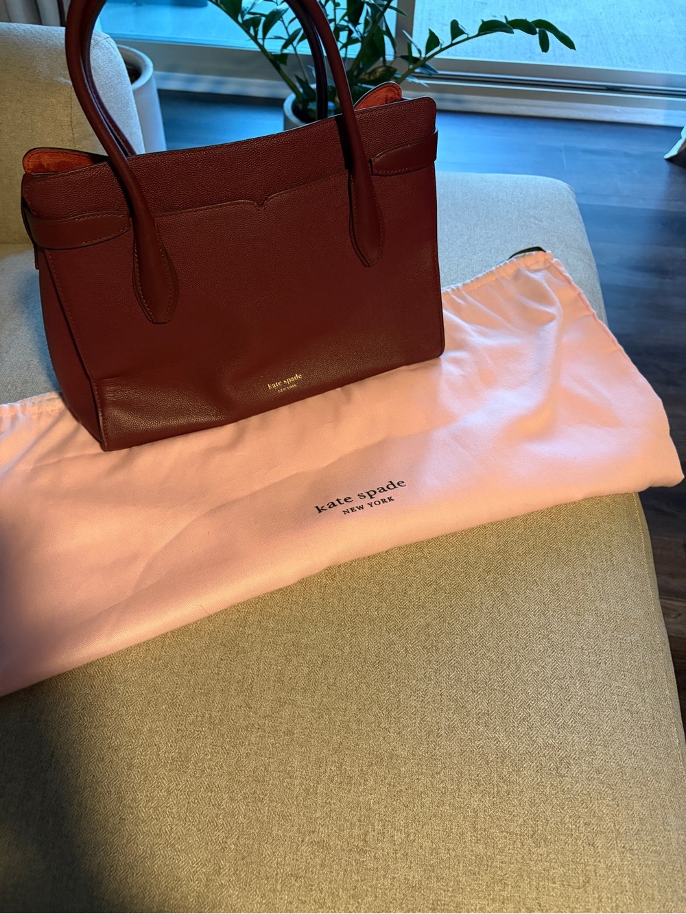Kate Spade Maroon Bag - Picture 7 of 7
